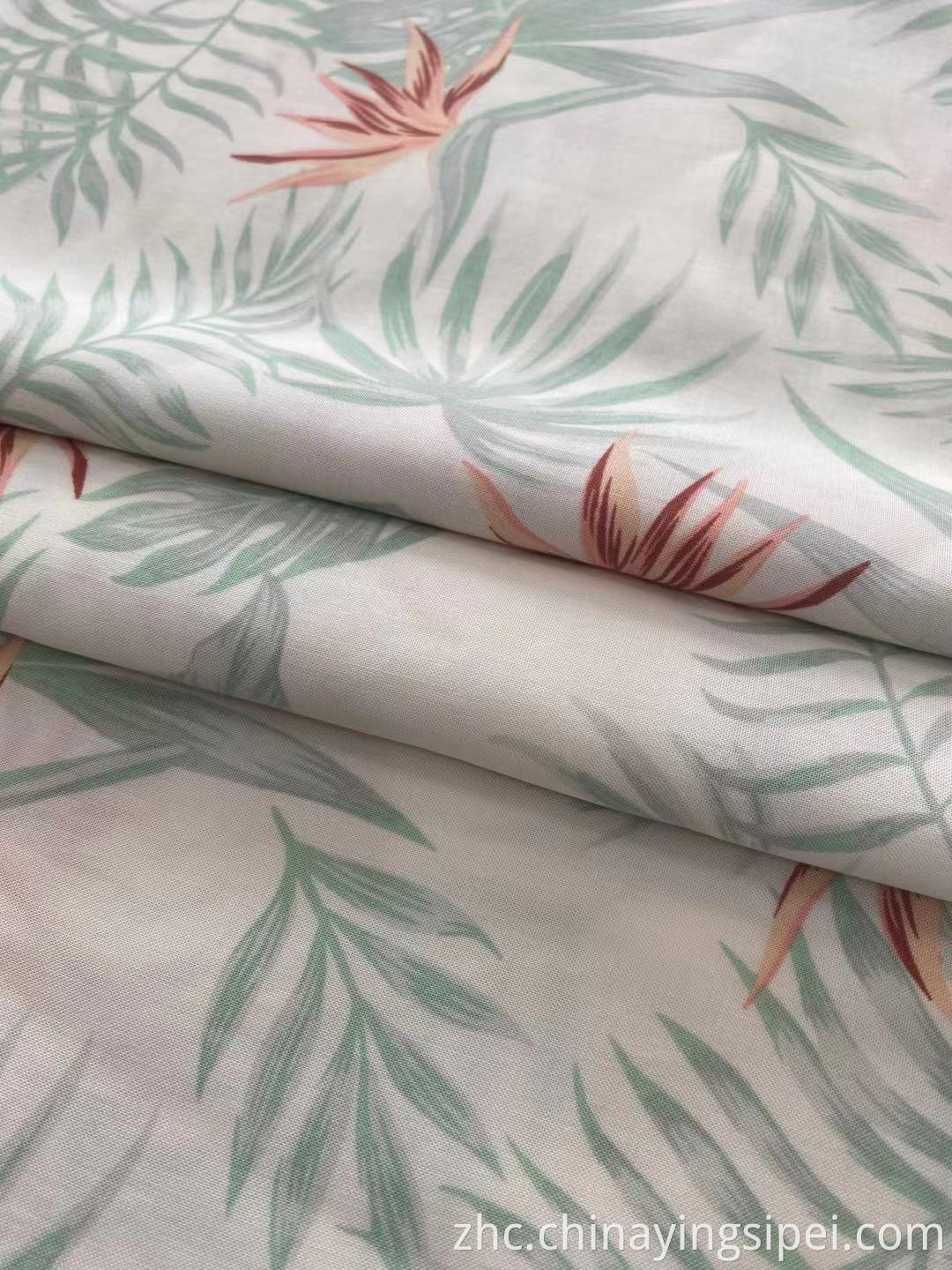 Shaoxing Textile Stock 100％人造丝/Viscose编织印花织物人造丝奇特（Challis）印刷30*30 ECOVERO打印衬衫礼服